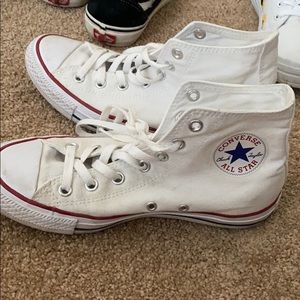 Gently Worn High Top Converse